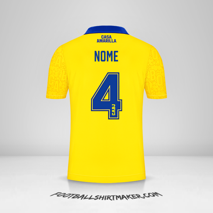 Camisa Boca Juniors 2022/23 Terceira -  nome - 4