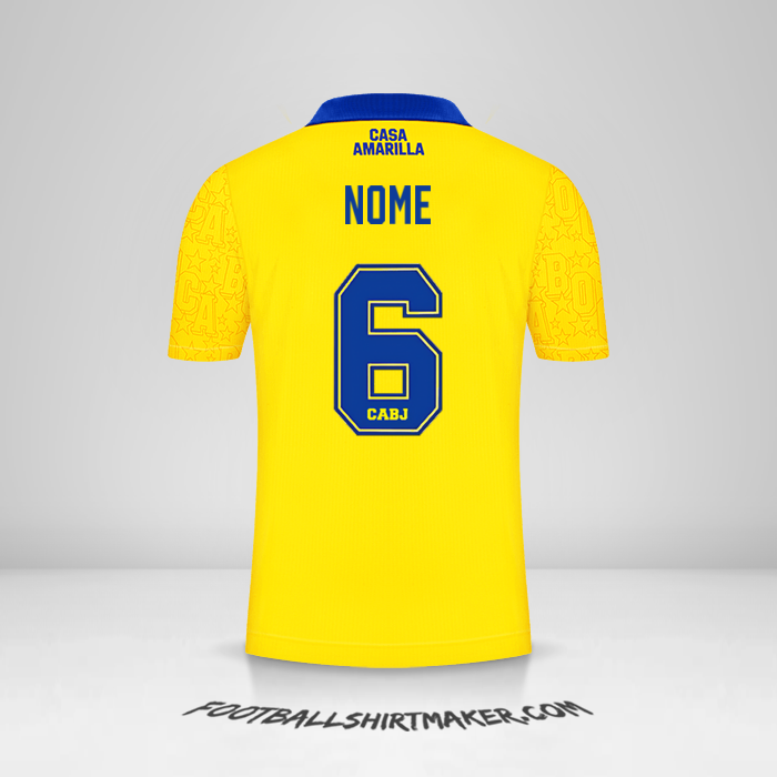 Camisola Boca Juniors 2022/23 Terceira -  nome - 6
