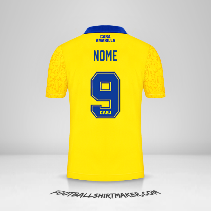 Camisa Boca Juniors 2022/23 Terceira -  nome - 9