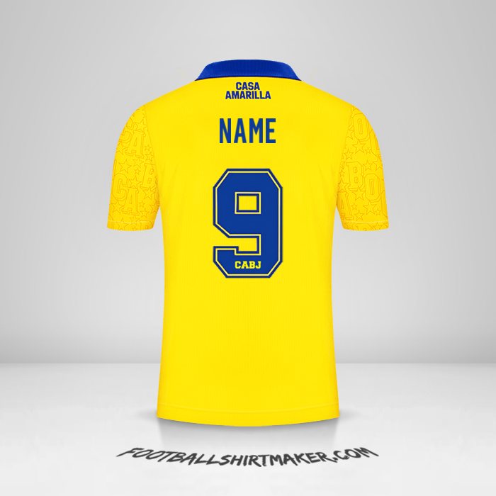 Trikot Boca Juniors 2022/23 Dritte -  name - 9
