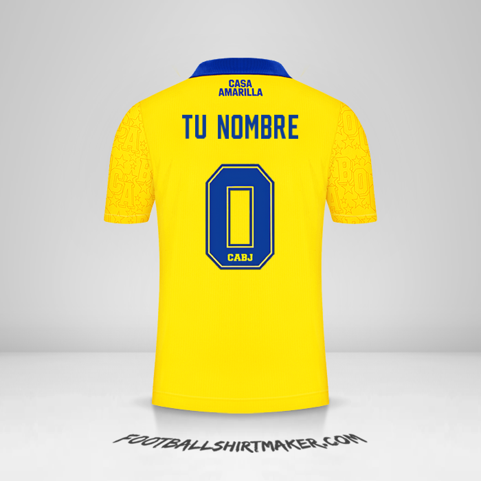 Jersey Boca Juniors 2022/23 III -  tu nombre - 0