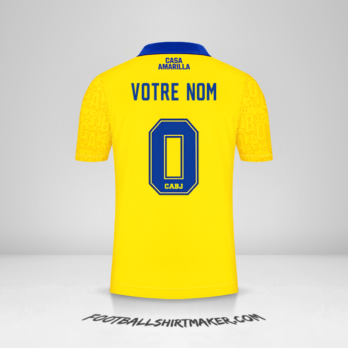 Maillot Boca Juniors 2022/23 III -  votre nom - 0