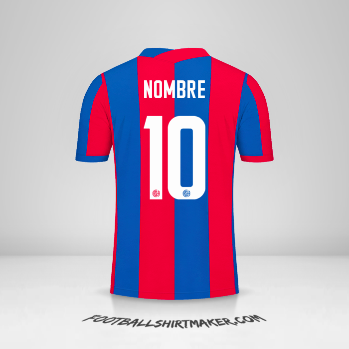 Camiseta San Lorenzo 2021/22 -  nombre - 10