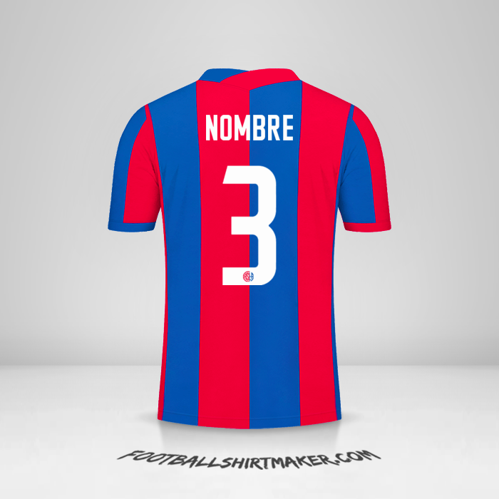 Camiseta San Lorenzo 2021/22 -  nombre - 3