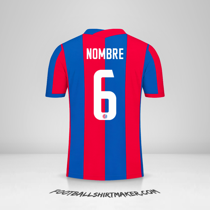 Jersey San Lorenzo 2021/22 -  nombre - 6
