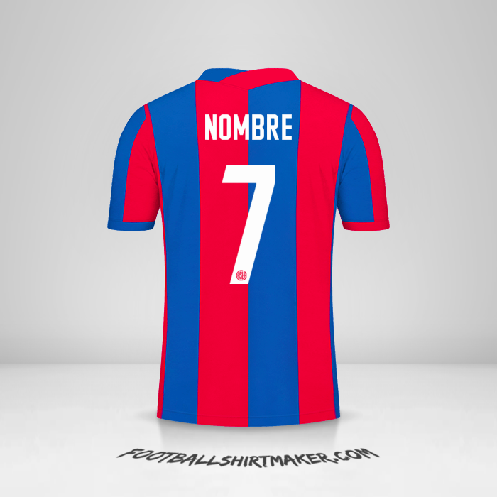 Jersey San Lorenzo 2021/22 -  nombre - 7