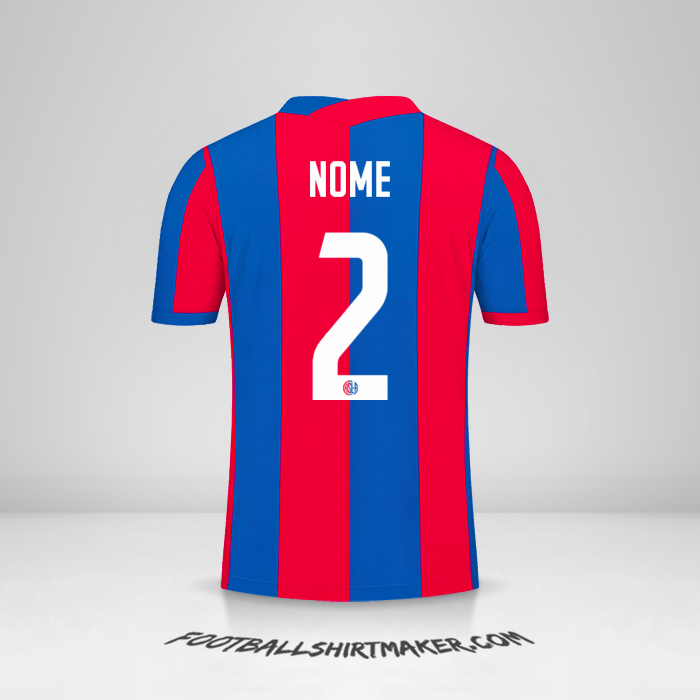 Camisa San Lorenzo 2021/22 -  nome - 2