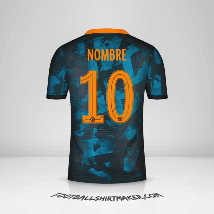 Jersey Chelsea Cup 2021/2022 Tercera -  nombre - 10
