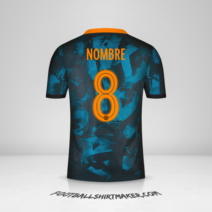 Jersey Chelsea Cup 2021/2022 Tercera -  nombre - 8