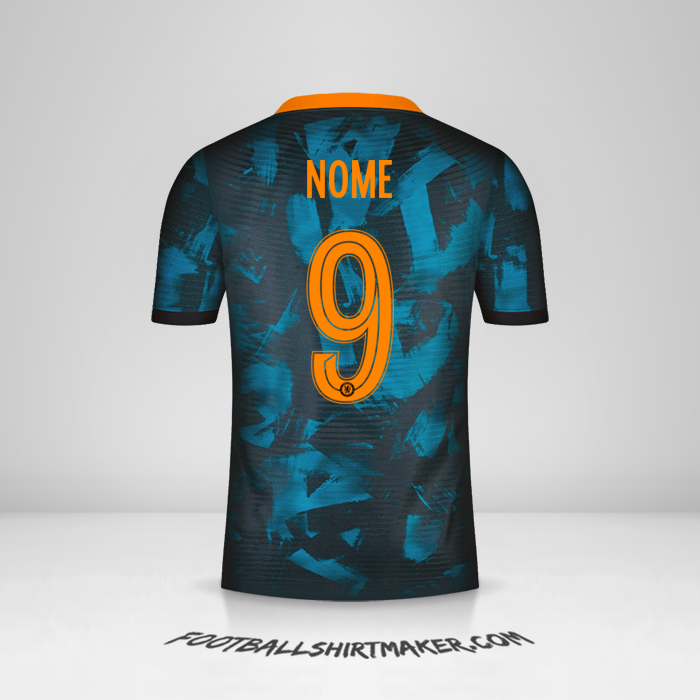 Maglia Chelsea Cup 2021/2022 Terza -  nome - 9