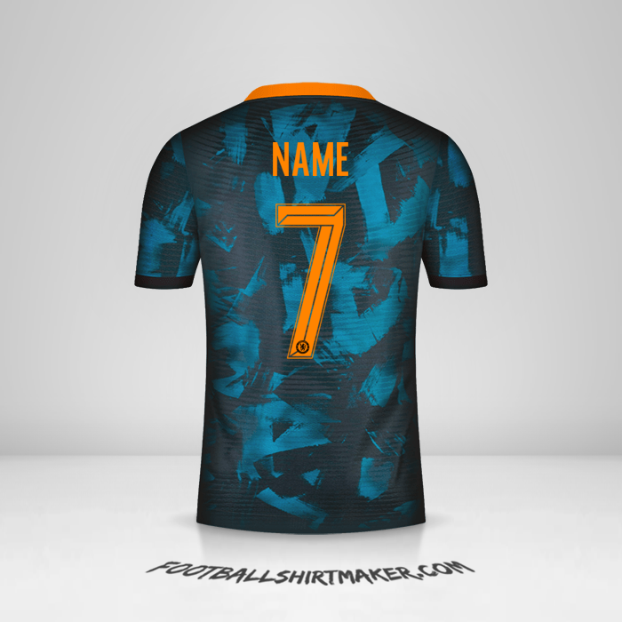 Jersey Chelsea Cup 2021/2022 Third -  name - 7