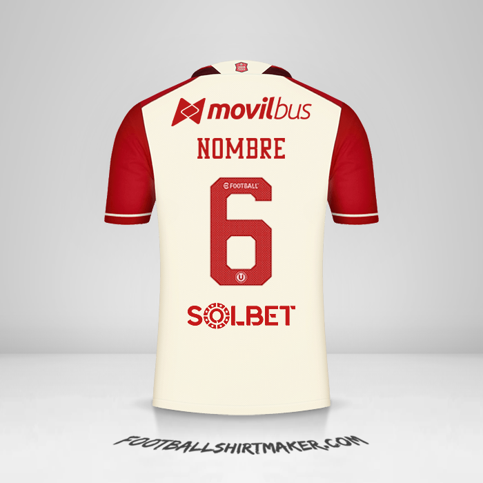 Jersey Universitario 2022 -  nombre - 6