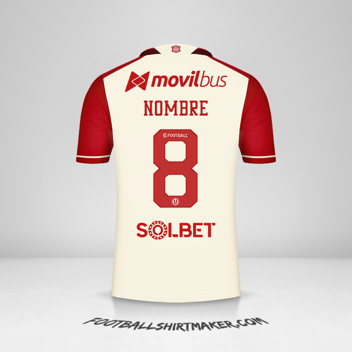Jersey Universitario 2022 -  nombre - 8