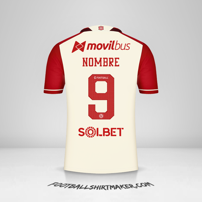 Jersey Universitario 2022 -  nombre - 9