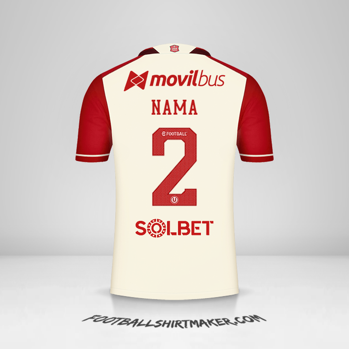 Jersey Universitario 2022 -  nama - 2