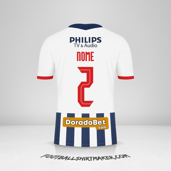 Camisa Club Alianza Lima 2022 -  nome - 2