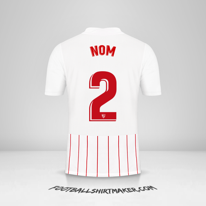 Maillot Sevilla FC 2021/2022 -  nom - 2
