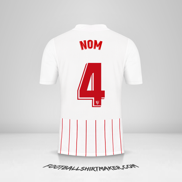 Maillot Sevilla FC 2021/2022 -  nom - 4