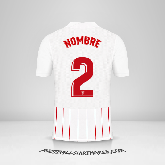Jersey Sevilla FC 2021/2022 -  nombre - 2