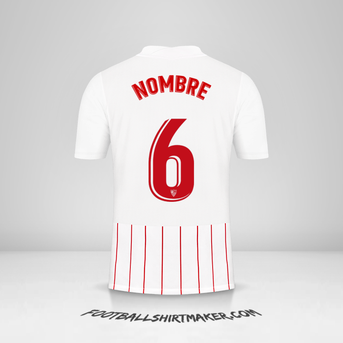 Jersey Sevilla FC 2021/2022 -  nombre - 6