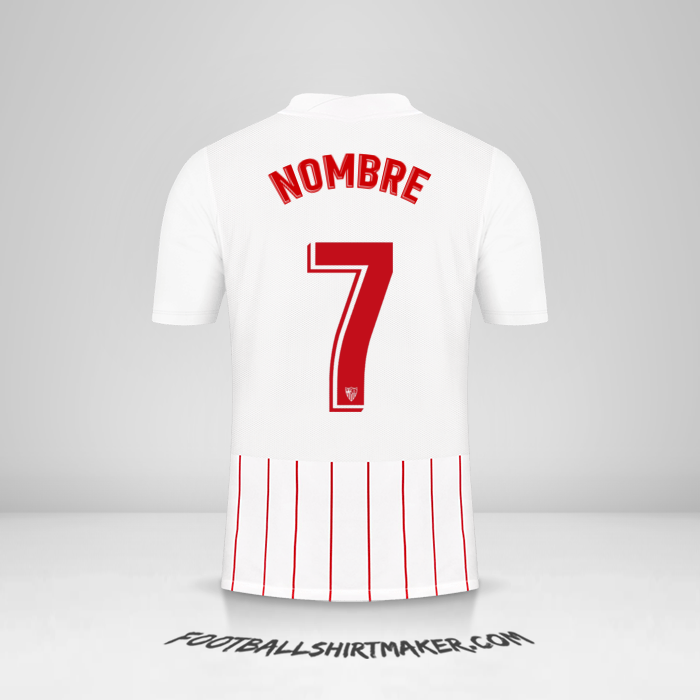 Camiseta Sevilla FC 2021/2022 -  nombre - 7