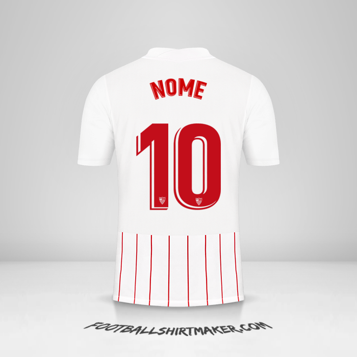 Camisola Sevilla FC 2021/2022 -  nome - 10