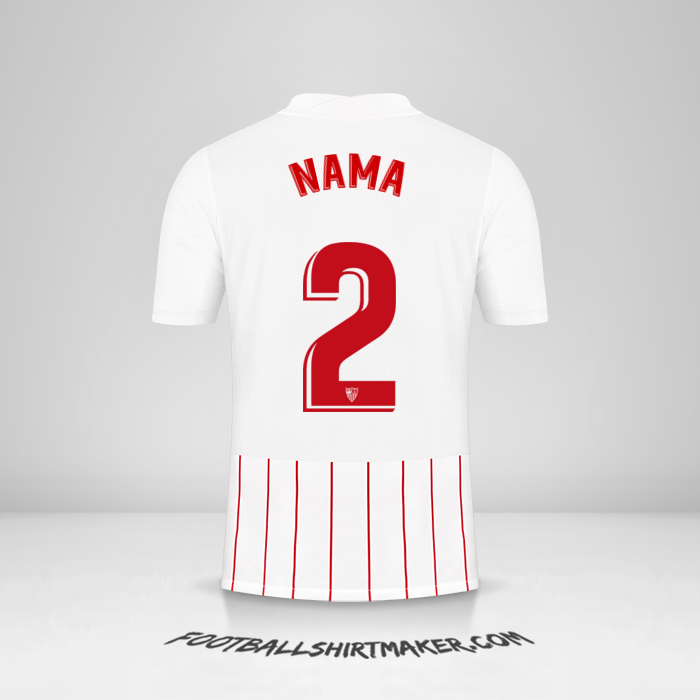 Jersey Sevilla FC 2021/2022 -  nama - 2