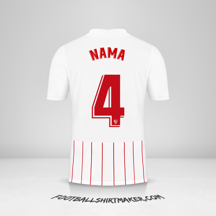 Jersey Sevilla FC 2021/2022 -  nama - 4
