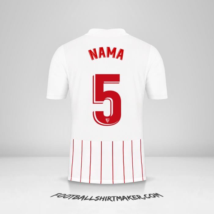 Jersey Sevilla FC 2021/2022 -  nama - 5