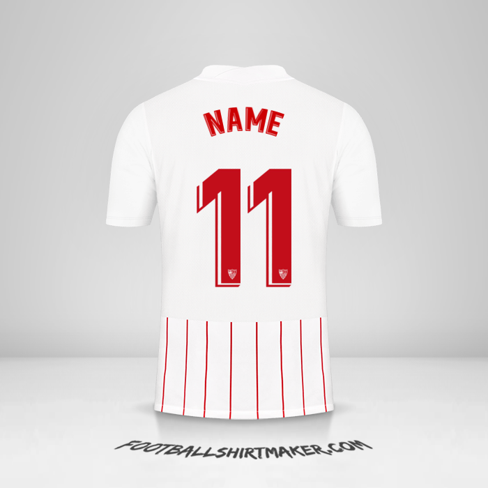 Jersey Sevilla FC 2021/2022 -  name - 11