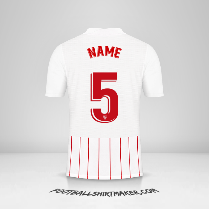 Jersey Sevilla FC 2021/2022 -  name - 5