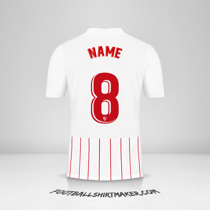 Jersey Sevilla FC 2021/2022 -  name - 8