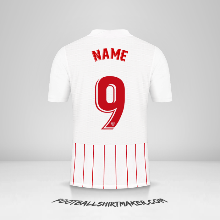 Jersey Sevilla FC 2021/2022 -  name - 9