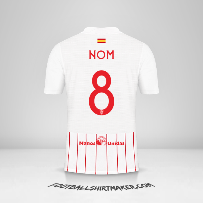 Maillot Sevilla FC Cup 2021/2022 -  nom - 8