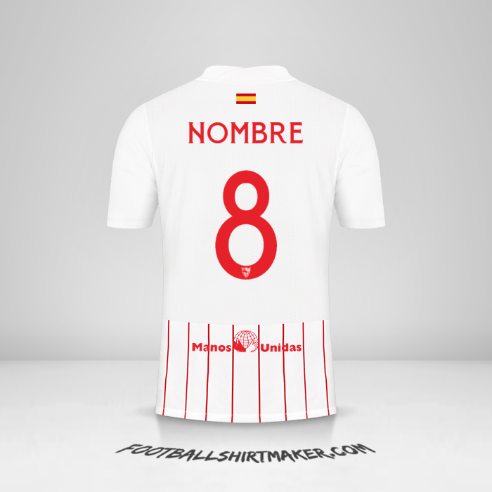 Camiseta Sevilla FC Cup 2021/2022 -  nombre - 8