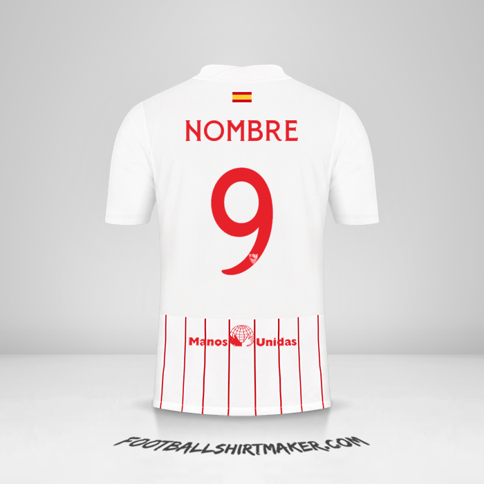 Camiseta Sevilla FC Cup 2021/2022 -  nombre - 9