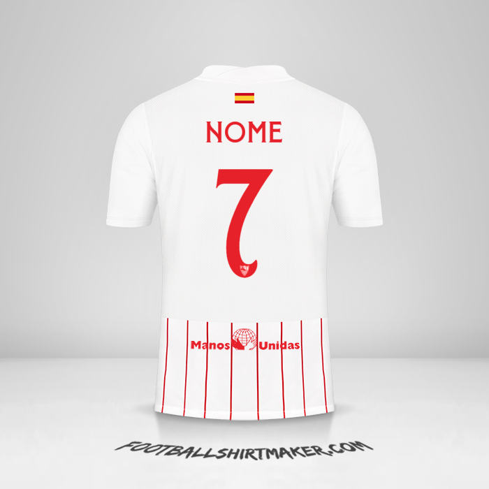 Maglia Sevilla FC Cup 2021/2022 -  nome - 7