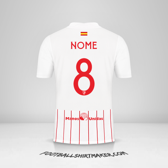 Maglia Sevilla FC Cup 2021/2022 -  nome - 8