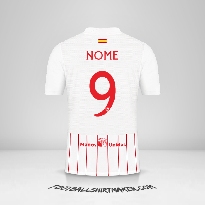 Maglia Sevilla FC Cup 2021/2022 -  nome - 9