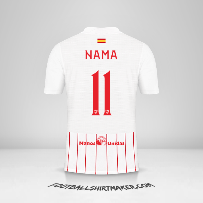 Jersey Sevilla FC Cup 2021/2022 -  nama - 11