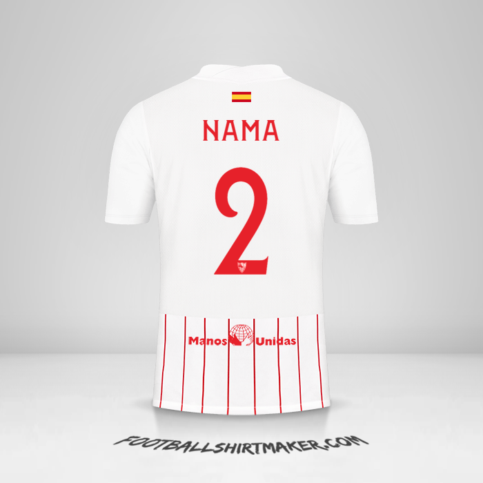 Jersey Sevilla FC Cup 2021/2022 -  nama - 2