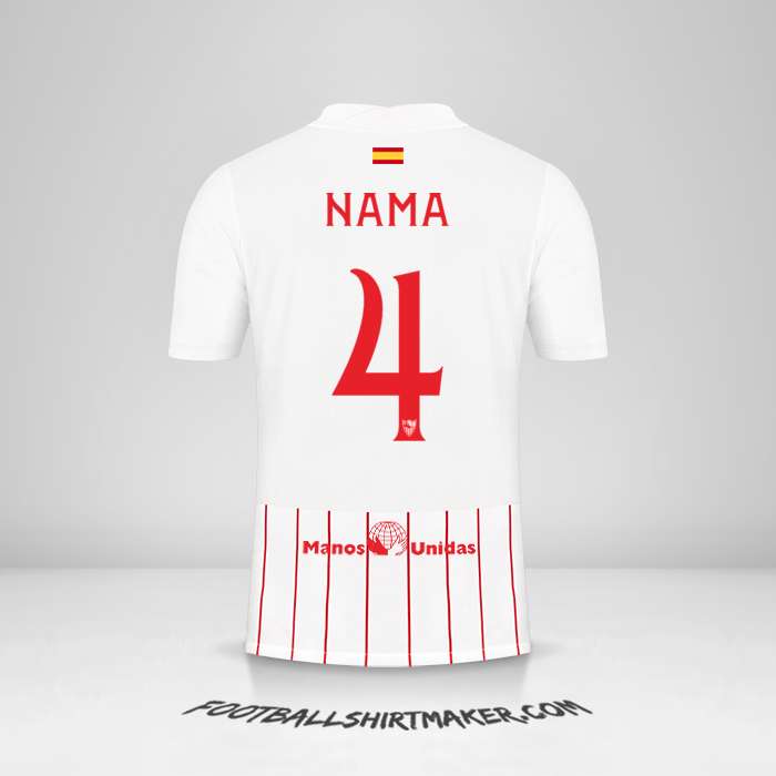 Jersey Sevilla FC Cup 2021/2022 -  nama - 4