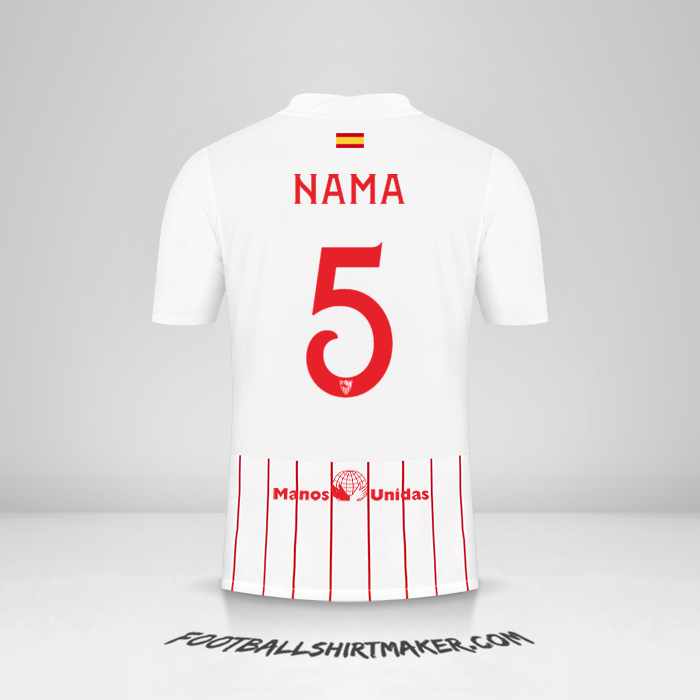 Jersey Sevilla FC Cup 2021/2022 -  nama - 5