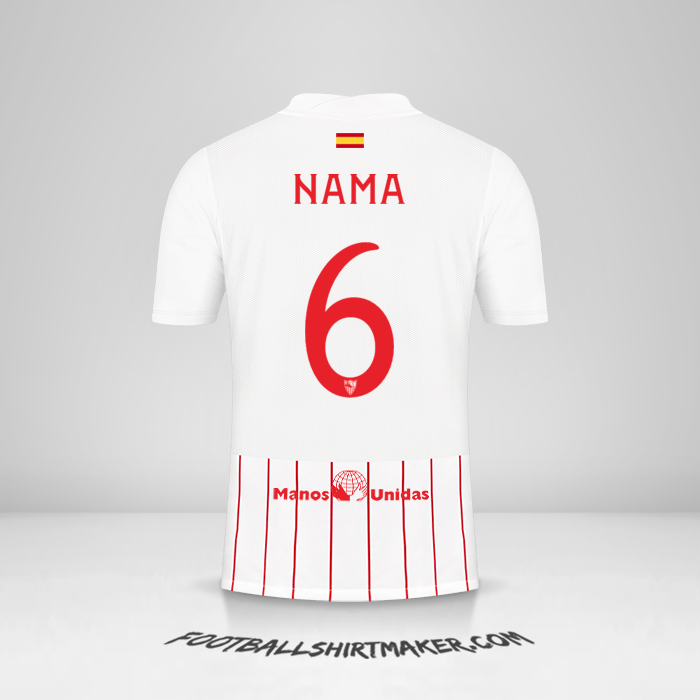 Jersey Sevilla FC Cup 2021/2022 -  nama - 6