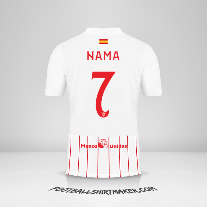 Jersey Sevilla FC Cup 2021/2022 -  nama - 7