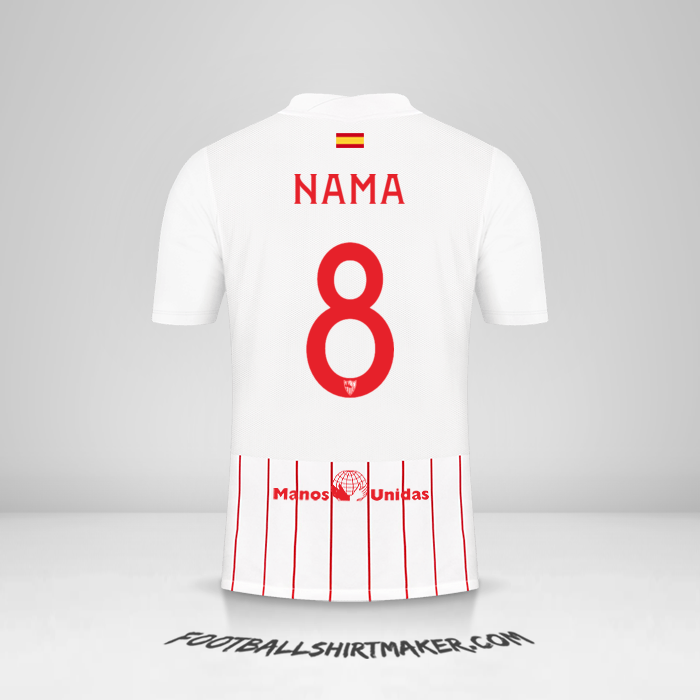 Jersey Sevilla FC Cup 2021/2022 -  nama - 8