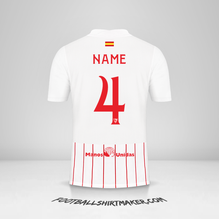 Trikot Sevilla FC Cup 2021/2022 -  name - 4