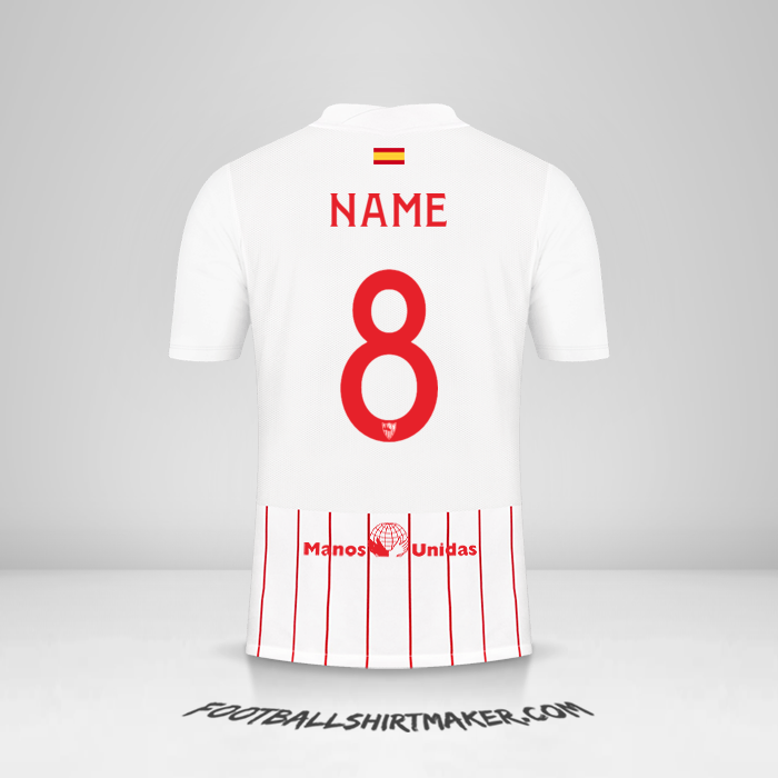 Jersey Sevilla FC Cup 2021/2022 -  name - 8