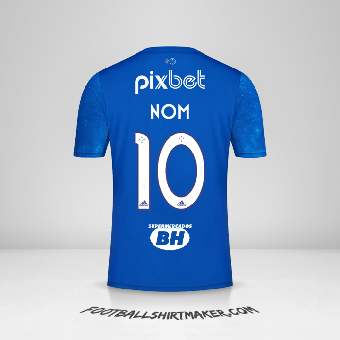 Maillot Cruzeiro 2022 -  nom - 10