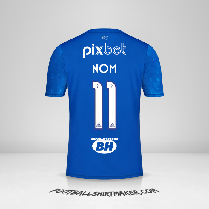 Maillot Cruzeiro 2022 -  nom - 11